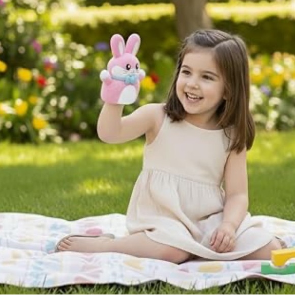 Choice of Easter Bunny Hand Puppets - NEW - Picture 4 of 4